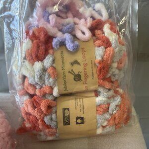 JubileeYarn Fun Finger Loops Yarn - Jumbo Polyester - 100g/Skein  ARES – 2 Skein